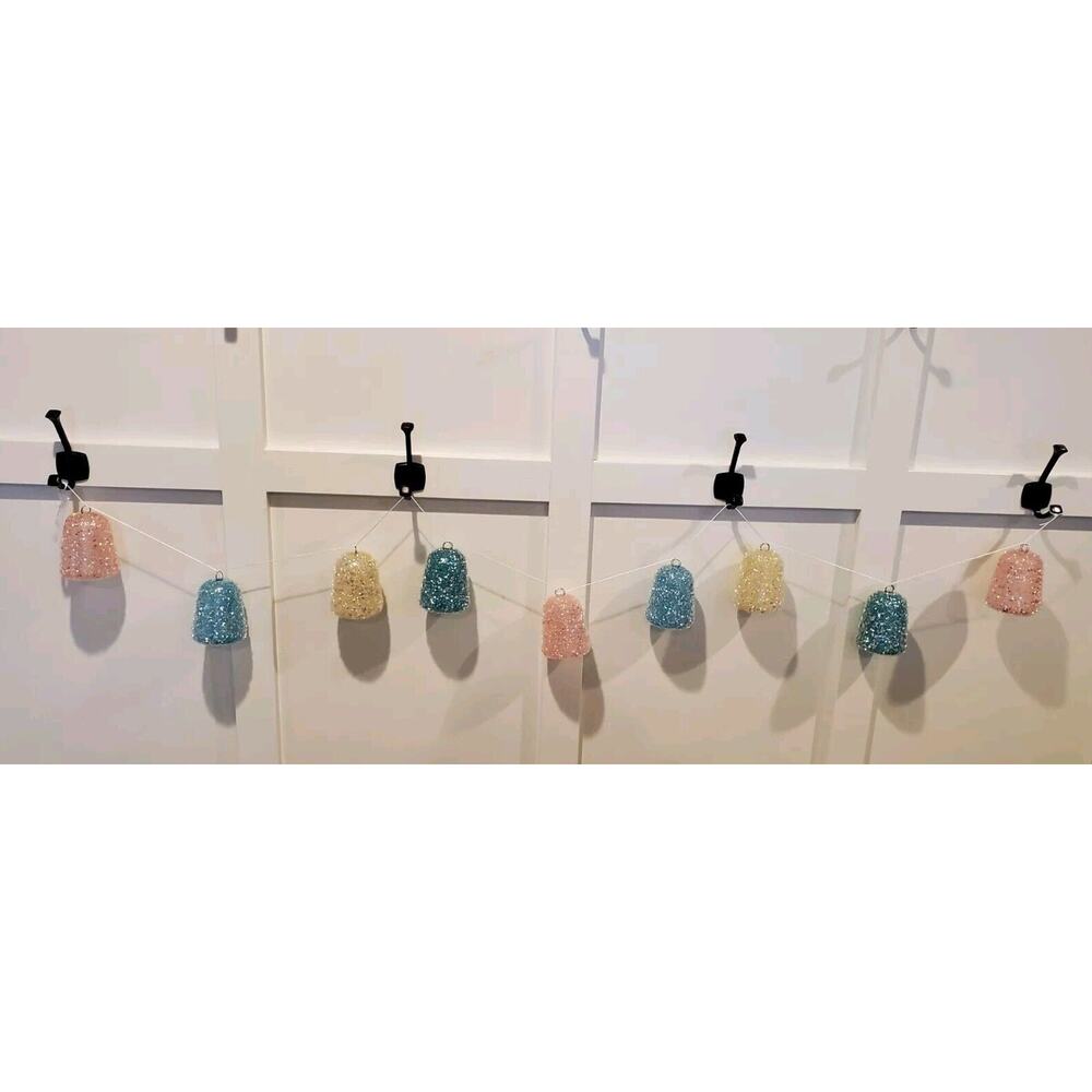72 Inch Pastel Gum Drop Valentine Easter Baby Shower Party Bake Sale Garland